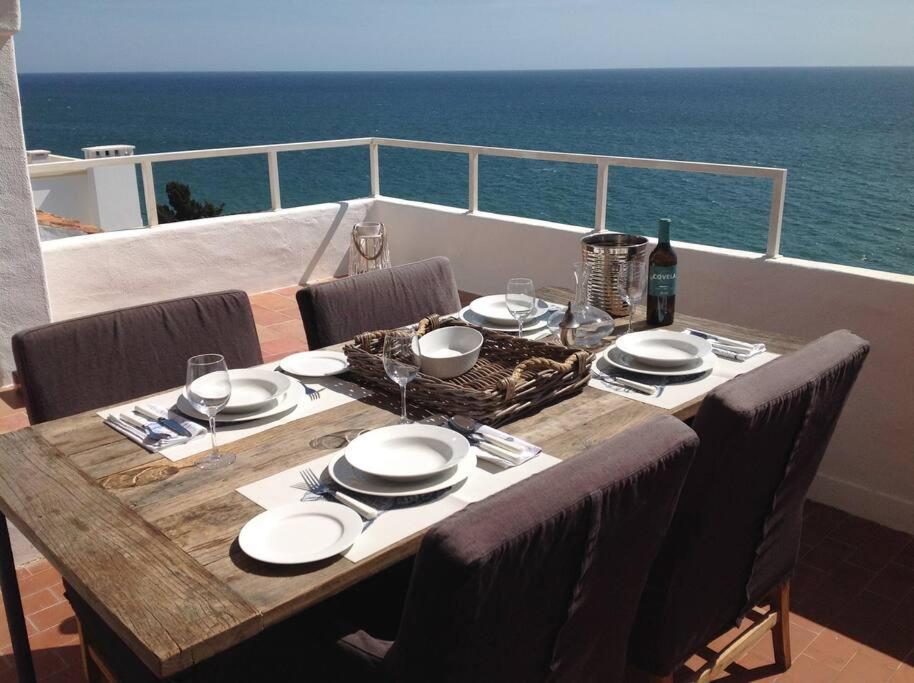 Amazing Sea View Penthouse Daire Carvoeiro  Dış mekan fotoğraf