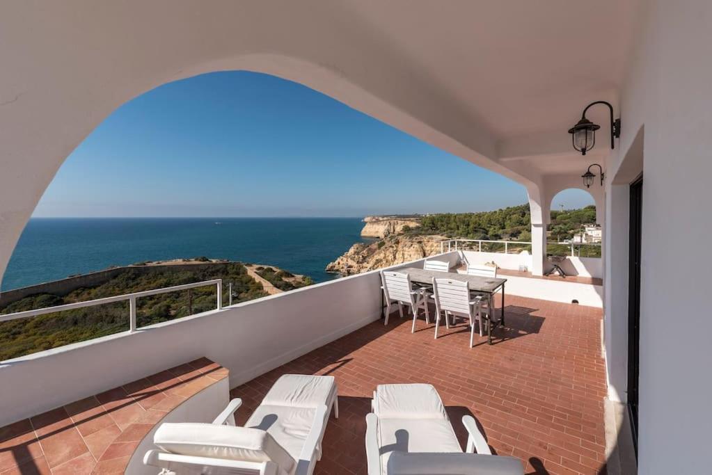 Amazing Sea View Penthouse Daire Carvoeiro  Dış mekan fotoğraf