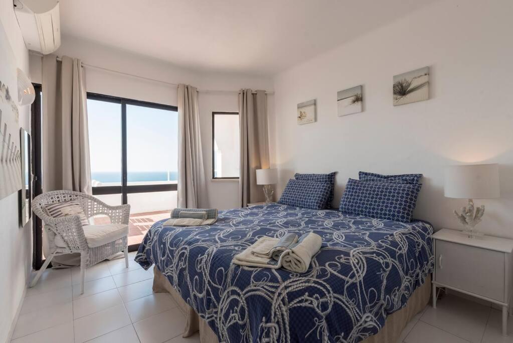 Amazing Sea View Penthouse Daire Carvoeiro  Dış mekan fotoğraf