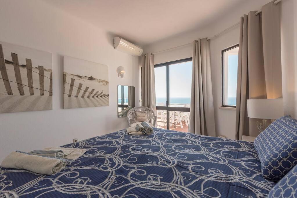 Amazing Sea View Penthouse Daire Carvoeiro  Dış mekan fotoğraf