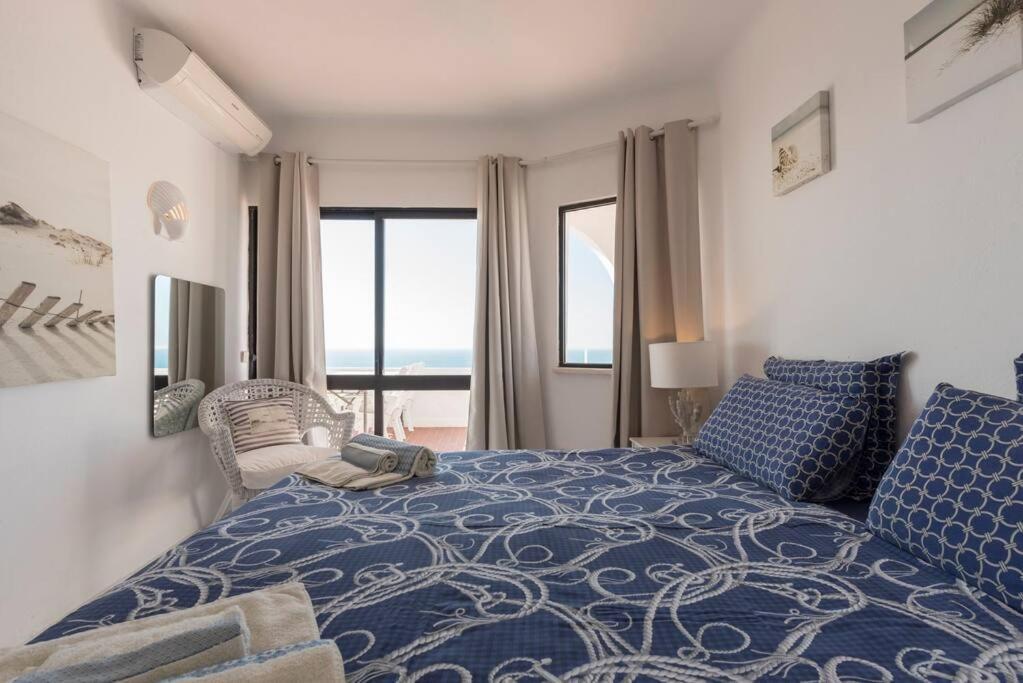 Amazing Sea View Penthouse Daire Carvoeiro  Dış mekan fotoğraf